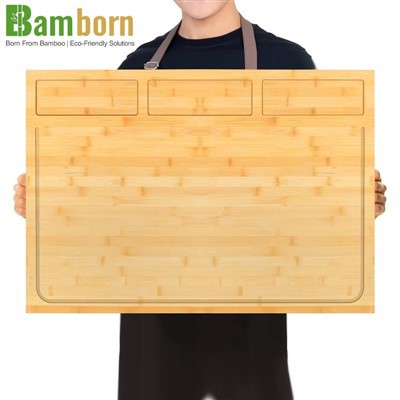 Paks Butcher Block Bamboo Board